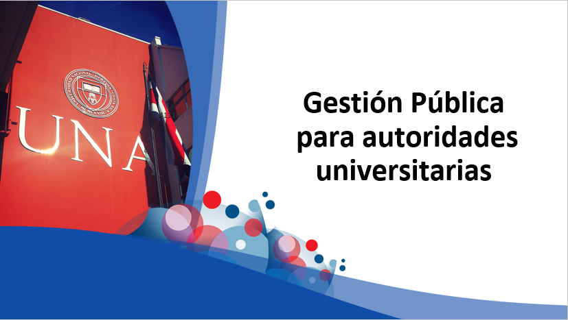 Portada del curso Gestión Pública