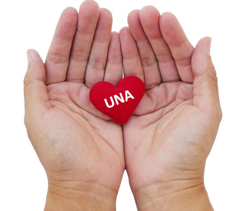 dos manos con un corazón 